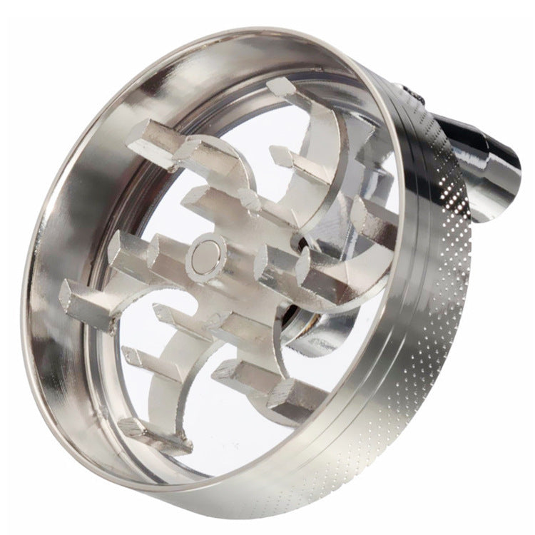 Four-Layer Metal Grinder – Precision Smoking Tool