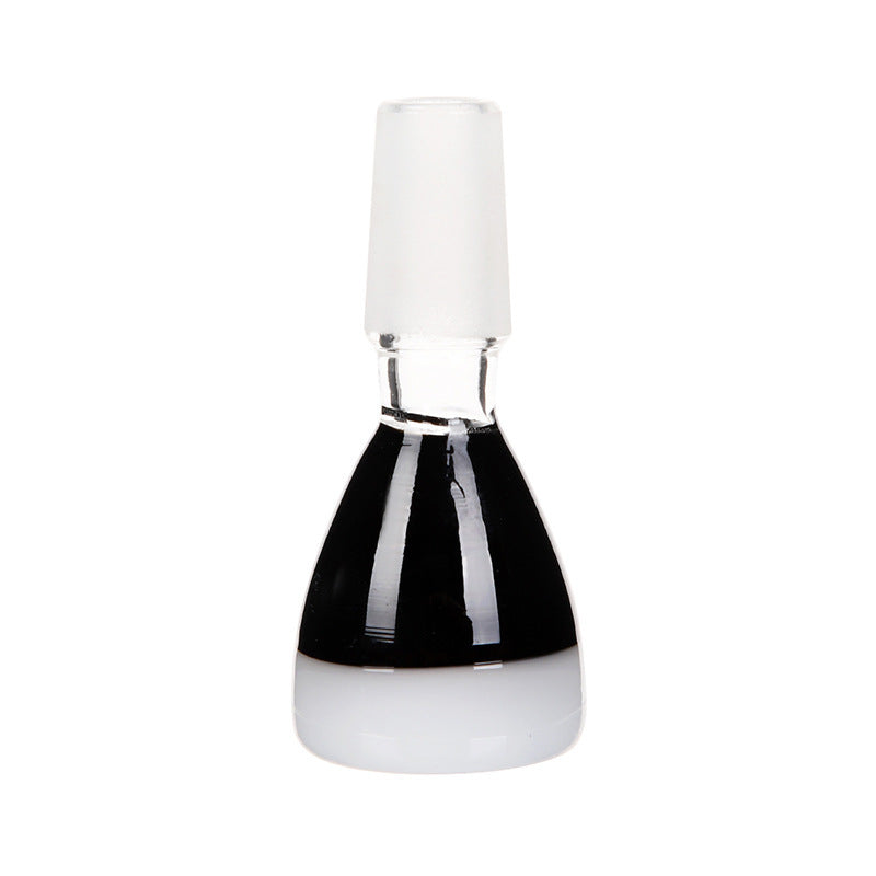 Glass Bowl Piece – Borosilicate Smoking Accessory with Electroplated Finish