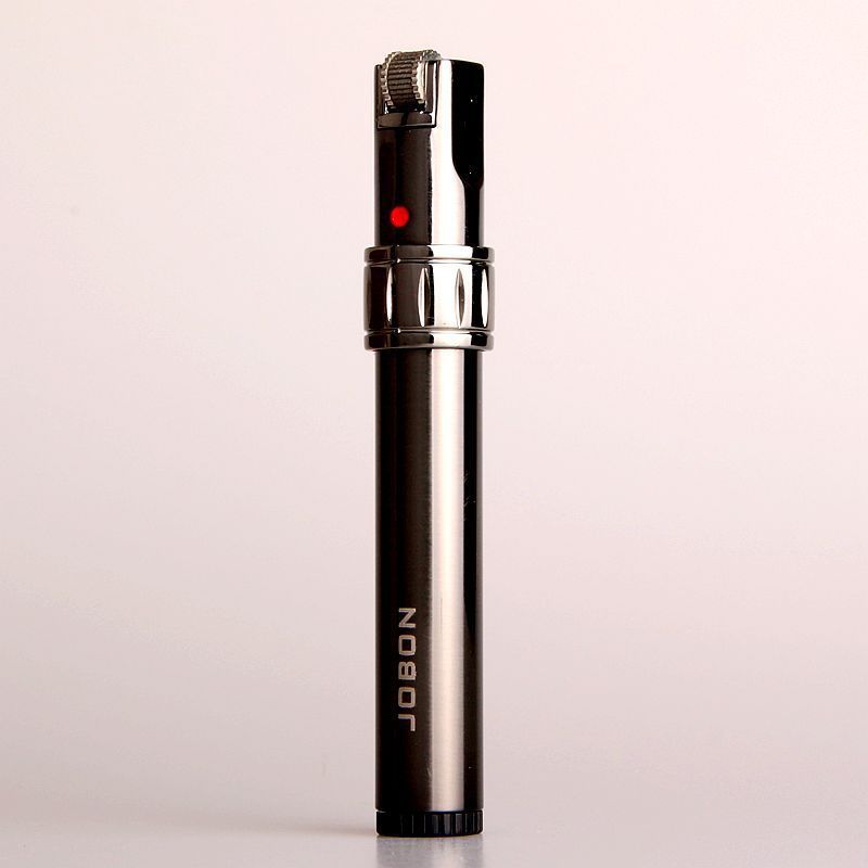 Creative Grinding Wheel Lighter – Alloy Build, Butane-Powered & Pocket Ready