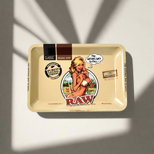 Boho rolling tray, portable rolling tray, tinplate rolling tray, smoking accessory, stylish rolling tray, travel rolling tray, compact rolling tray