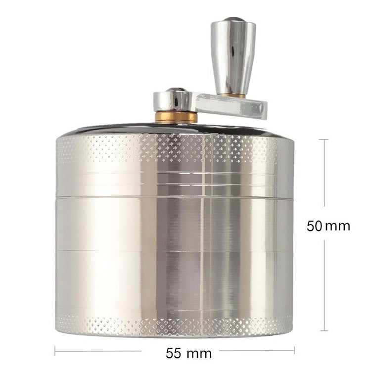 Four-Layer Metal Grinder – Precision Smoking Tool